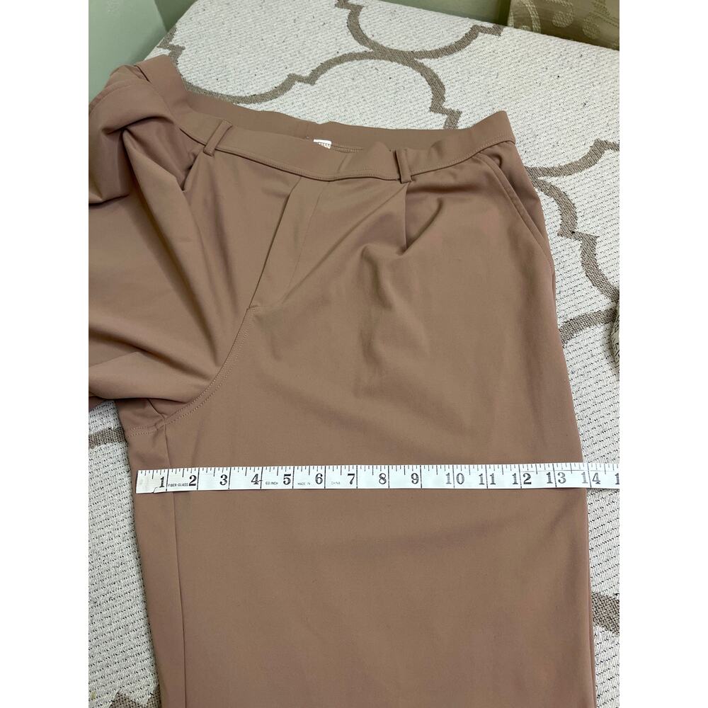 Halara Flex DayStretch High Waisted Pull On Pocket wide Leg Work Pants, size XL - Picture 8 of 12
